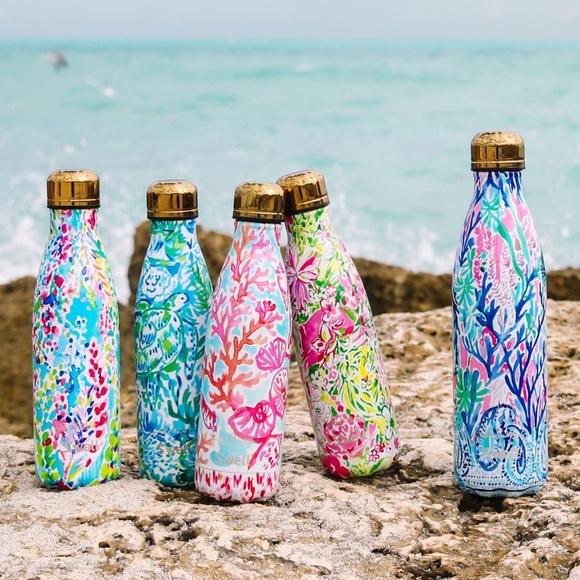 Lilly Pulitzer x Swell Jet Stream 25 oz Bottle NWT - Picture 2 of 6